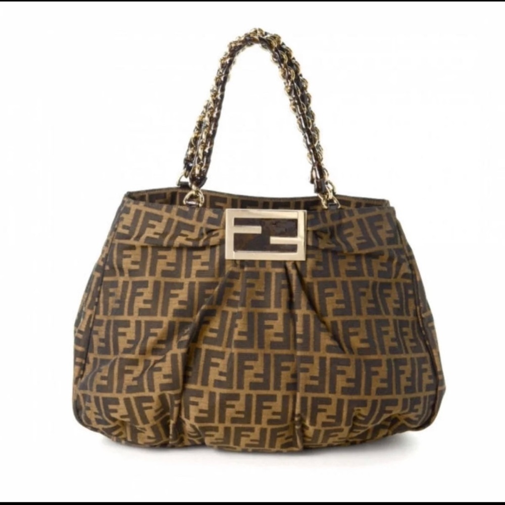 FENDI zucca large tote